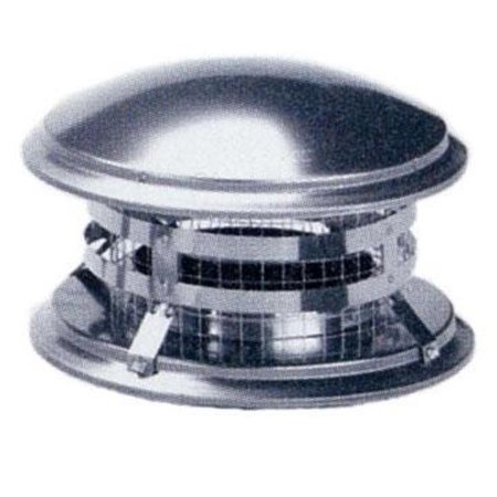 INTEGRA MILTEX M & G Duravent 5DT-VC 5 Inch  Dura Vent Duratech Rain Cap  Stainless Steel 70545